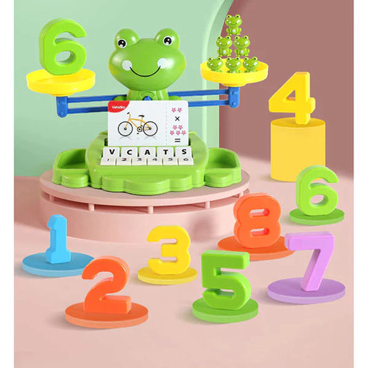 Frog Balance Scale Math Puzzle Toy