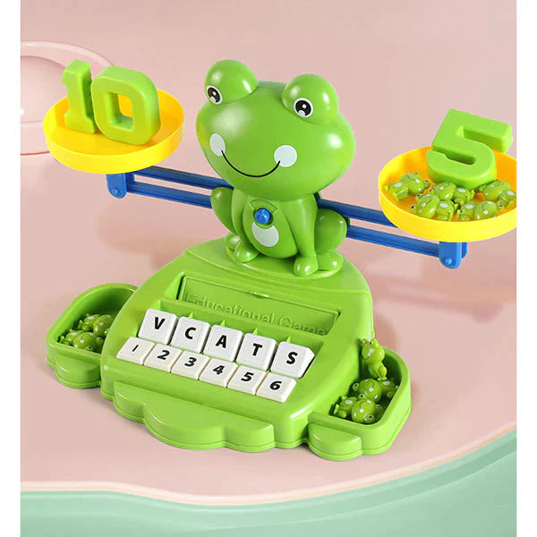 Frog Balance Scale Math Puzzle Toy